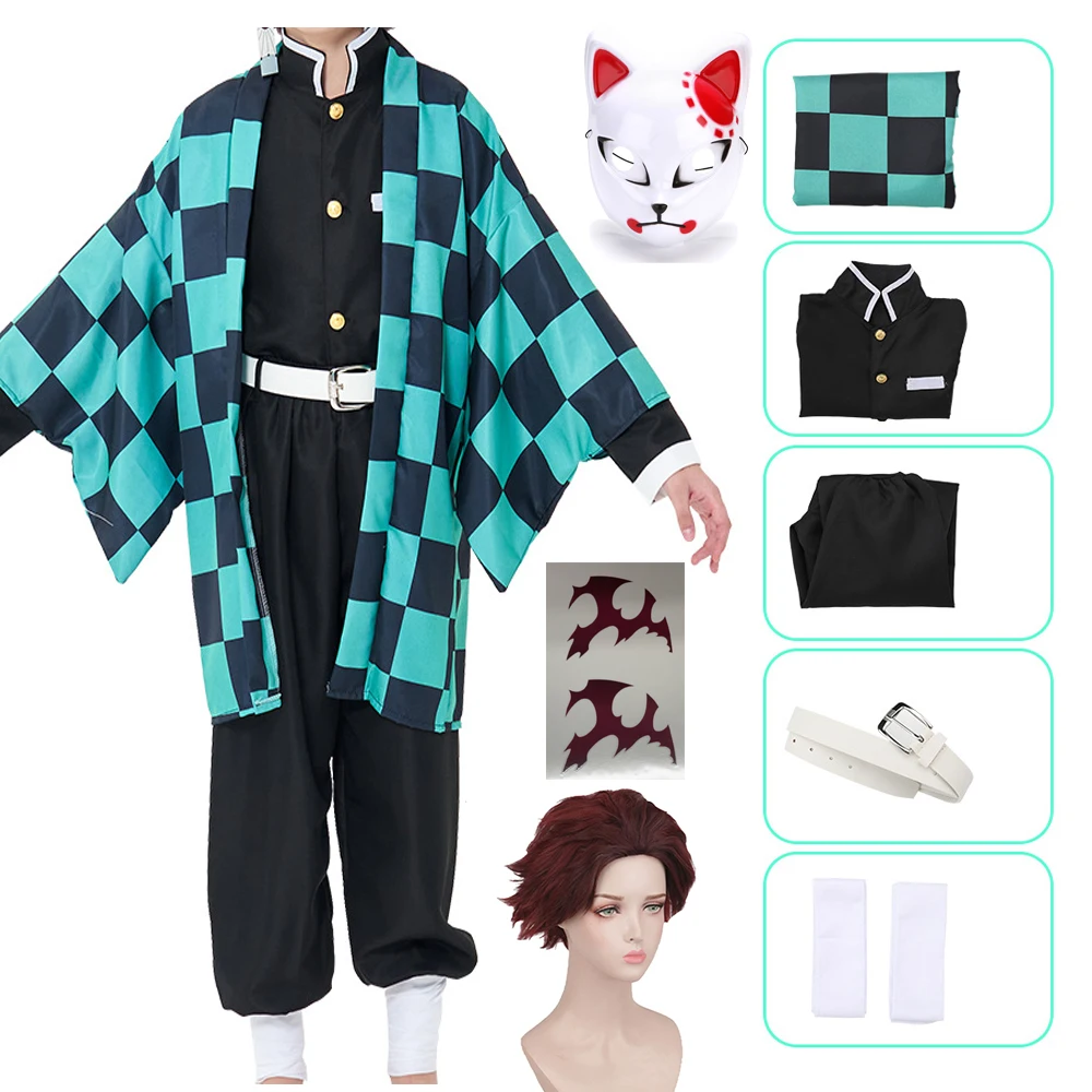 Anime Cosplay Demon Slayer - 애니메이션 악마 슬레이어 카마도 탄지로 코스프레