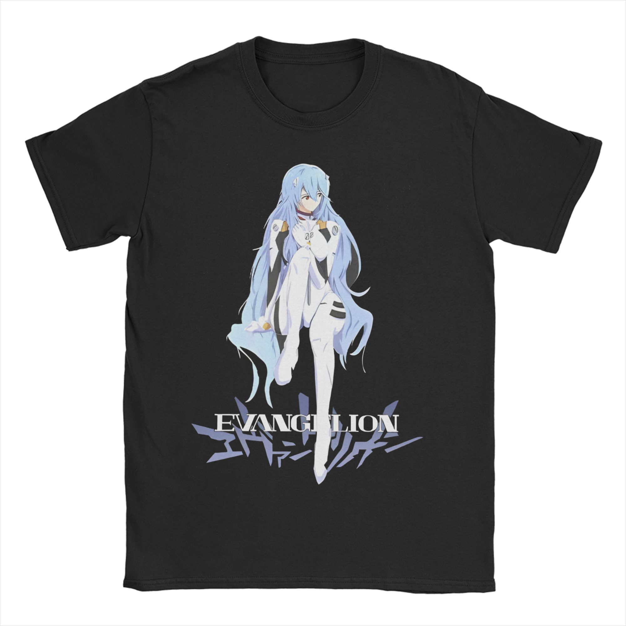 Anime Cosplay Ideas Male - EVA 레이 아야나미 남녀공용 티셔츠 애니메이션