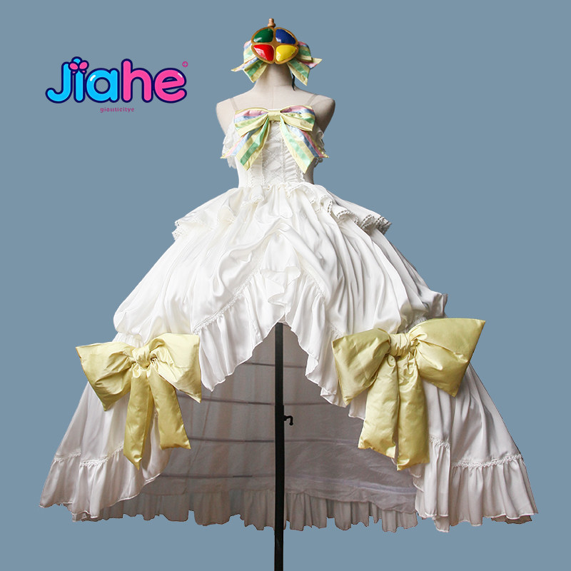 Anime Cosplay Lolita - 아무 히나모리 웨딩드레스 코스프레 슈고 차라!