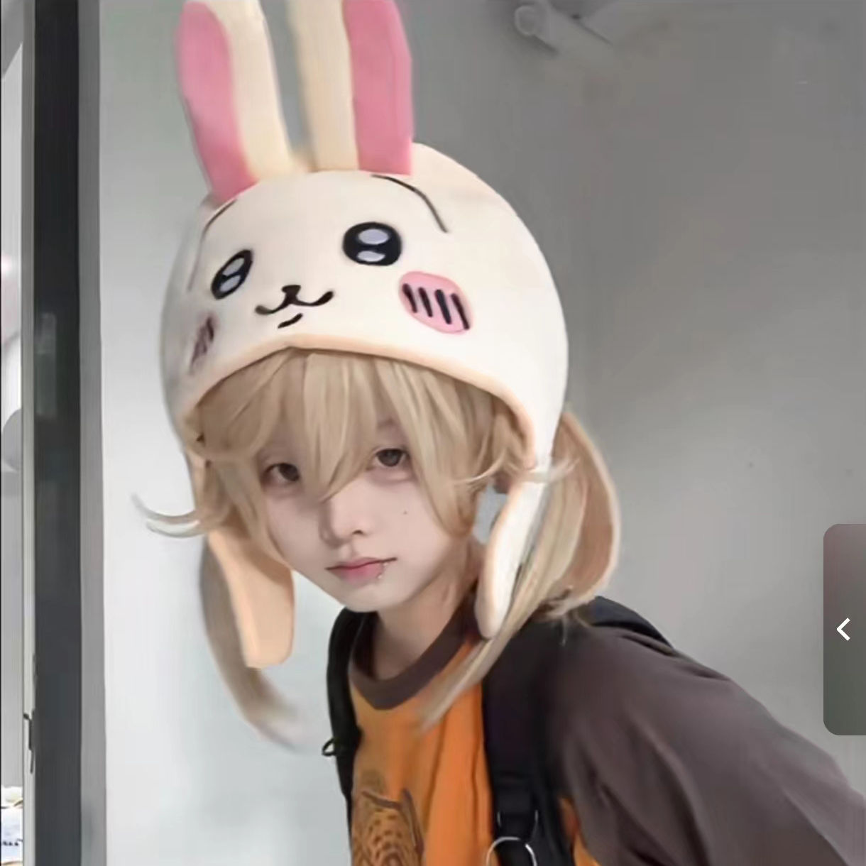 치이카와 하치와레 우사기 모자, 귀여운 만화 캐릭터 코 - Anime Cosplay Girl Photo 리뷰 및 가격