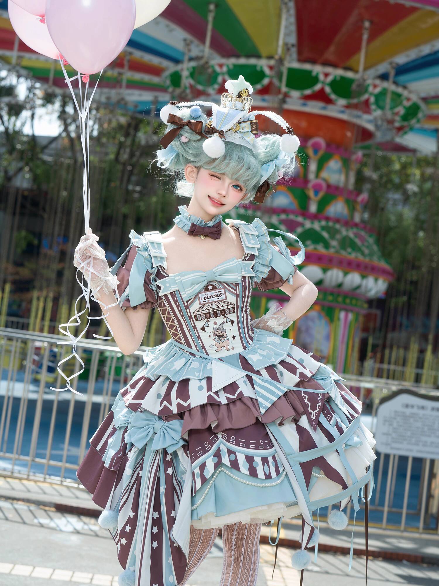 뉴 피에스타 카니발 할로윈 코스프레 서커스 동화 오프닝 - Anime Cosplay Lolita 리뷰 및 가격