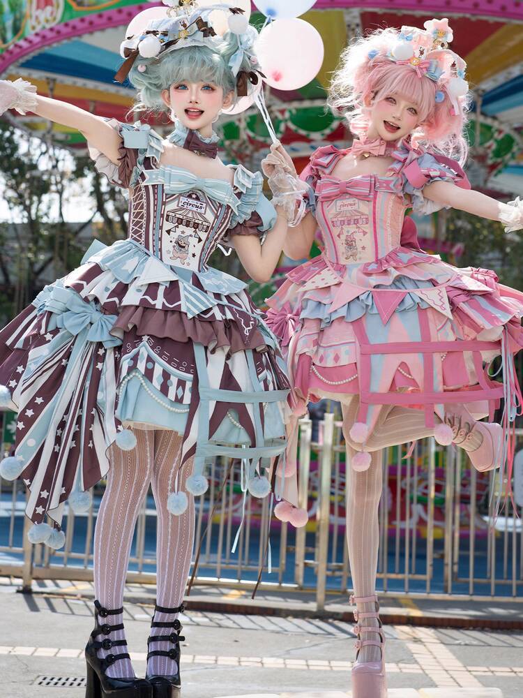 뉴 피에스타 카니발 할로윈 코스프레 서커스 동화 오프닝 - Anime Cosplay Lolita 리뷰 및 가격