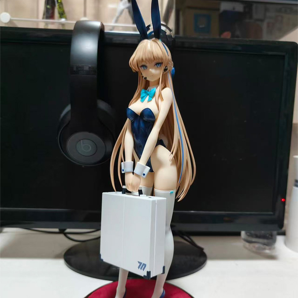 23CM 블루 아카이브 버니걸 애니메이션 액션 피규어  - Anime Cosplay Ideas Male 리뷰 및 가격