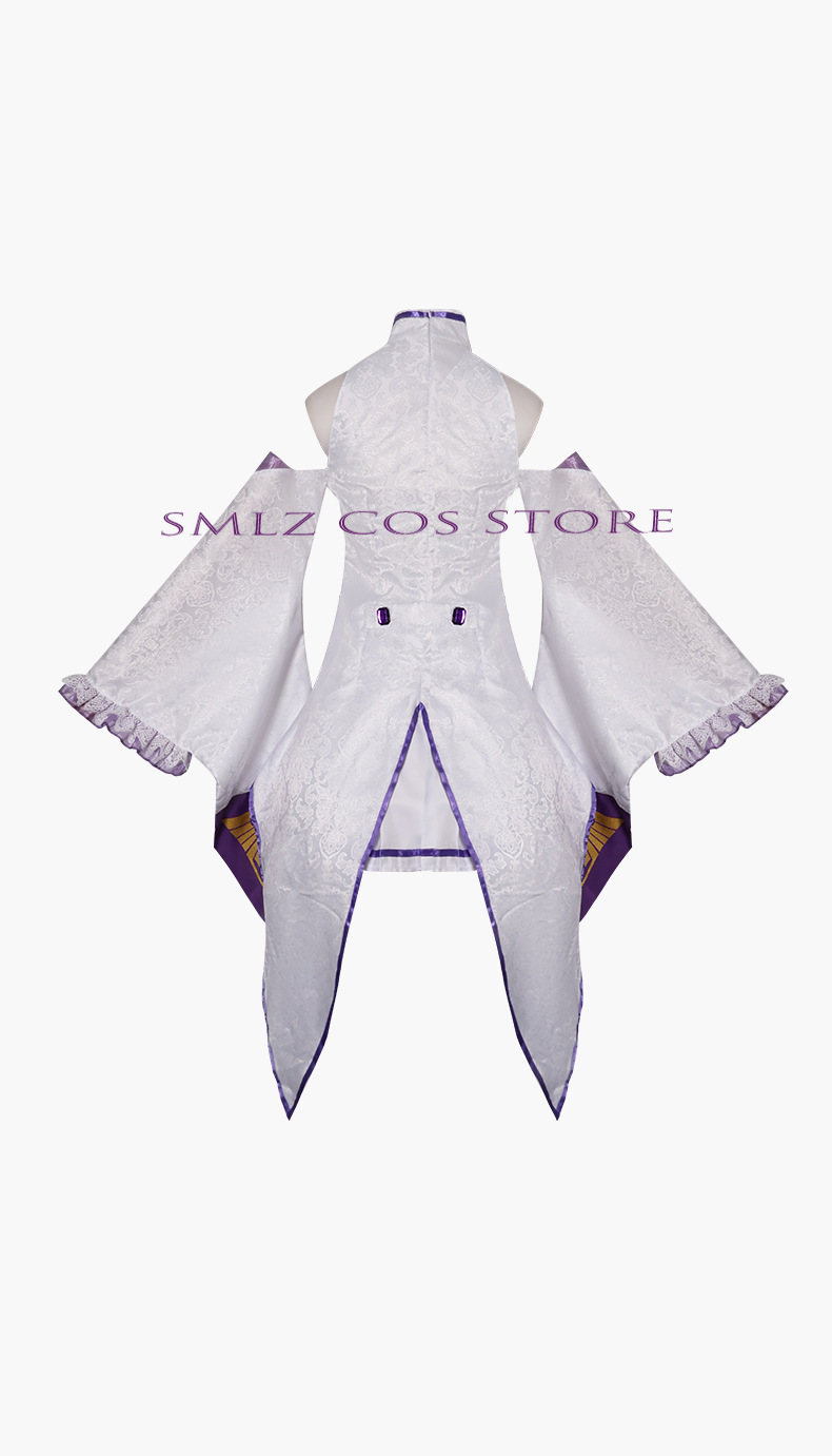 에밀리아 코스프레 애니메이션 Re Zero Kara H - Anime Cosplay For Halloween 리뷰 및 가격