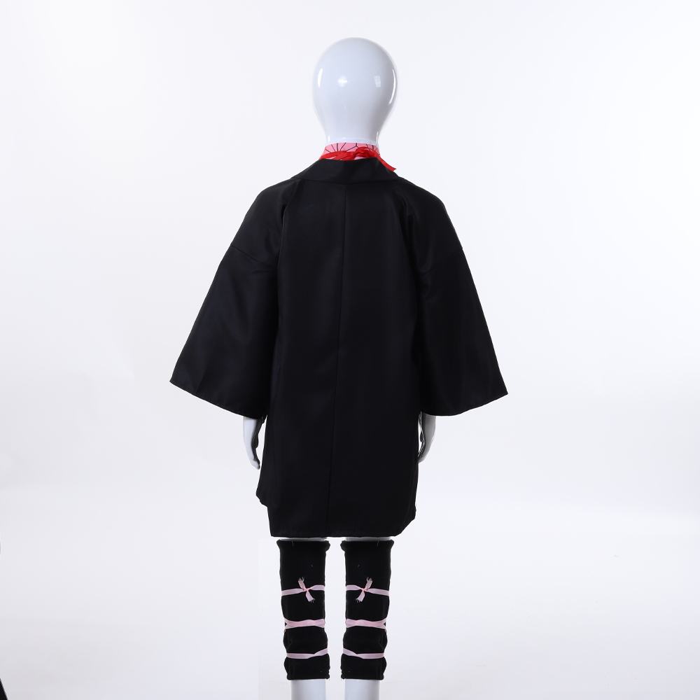 완전한 네즈코 카마도 코스프레 세트 일본식 기모노 핑크 - Anime Cosplay Demon Slayer 리뷰 및 가격