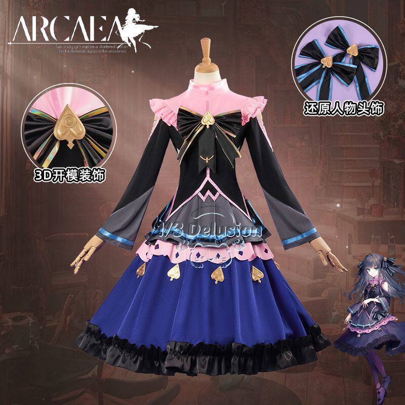 Arcaea Tairitsu 초기 갈등 로리타 코스프레 - Anime Cosplay Lolita 리뷰 및 가격