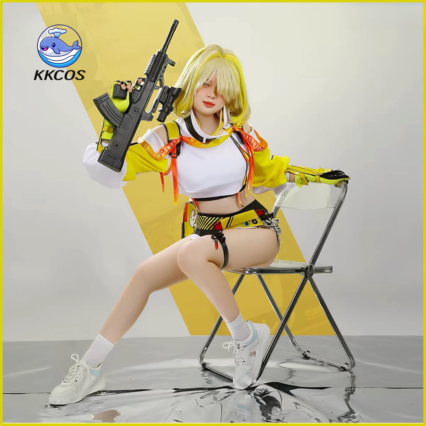 KKCos Nikke Elegg 코스프레 의상 풀 세트 - Anime Cosplay Clothes 리뷰 및 가격