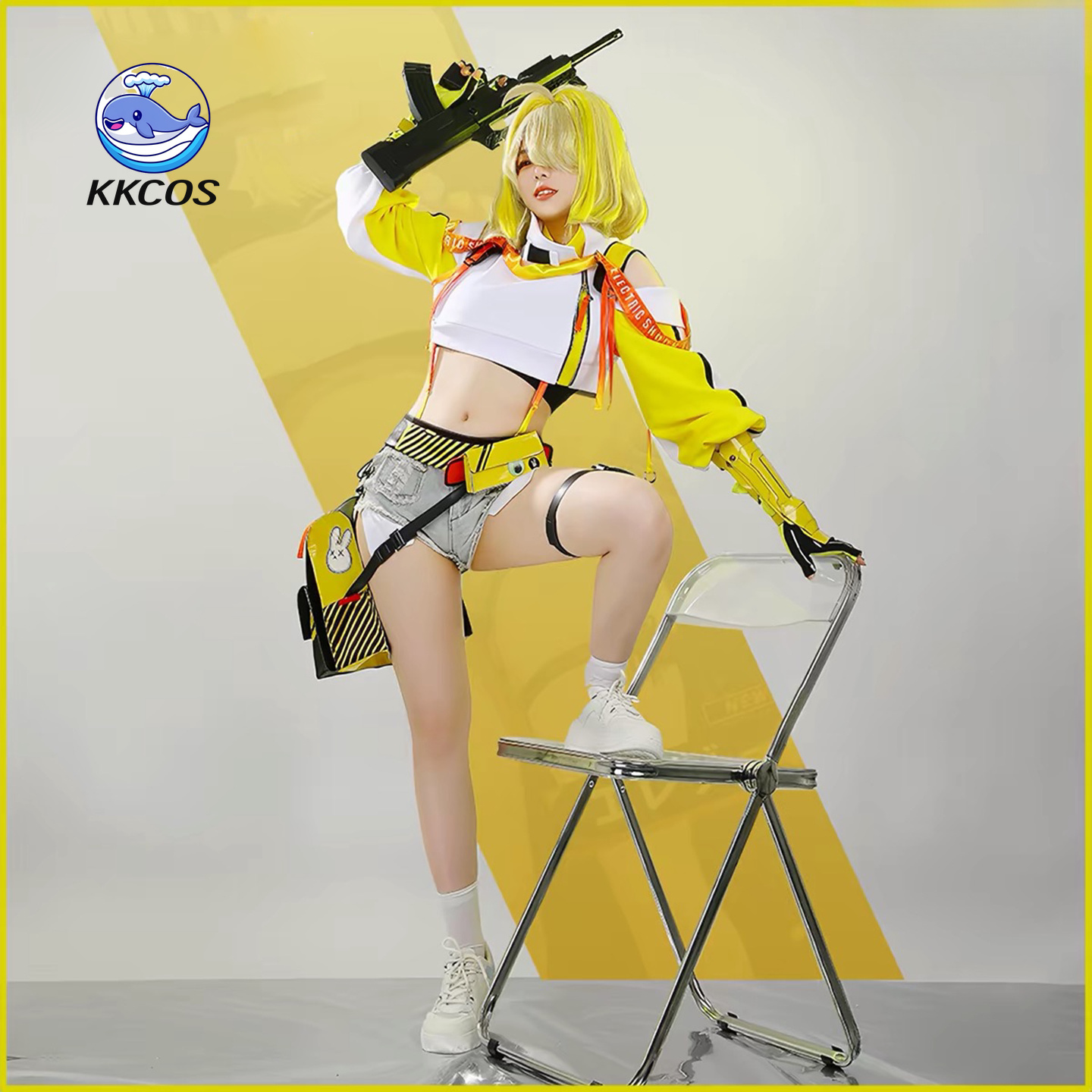 KKCos Nikke Elegg 코스프레 의상 풀 세트 - Anime Cosplay Clothes 리뷰 및 가격