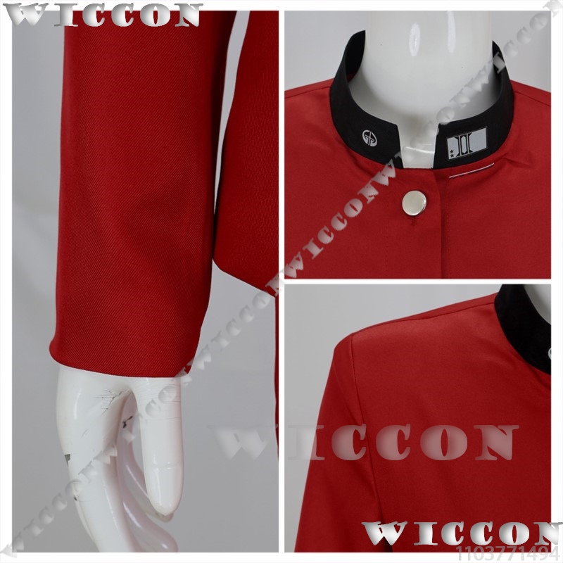 츠쿠모 이마 백 게임 코스프레 라인 레드 스쿨 유니폼  - Anime Cosplay Clothes 리뷰 및 가격