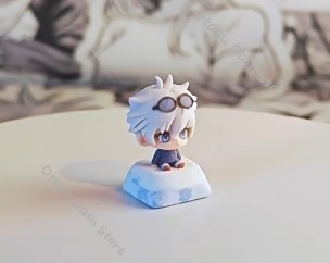 주술회전 	 고죠 사토루 코스프레 키보드 키캡, 컴퓨터 - Anime Cosplay Jujutsu 리뷰 및 가격
