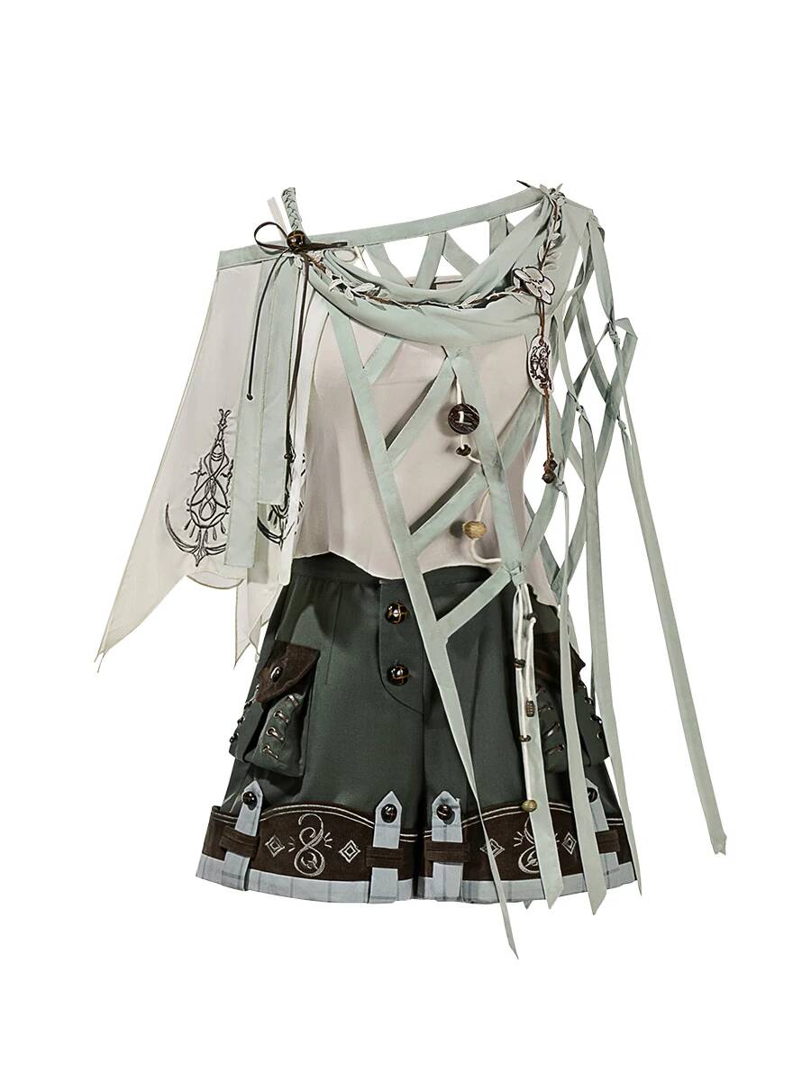뉴 포레스트 가이드 프린스풍 로리타 반바지 숄 스트랩  - Anime Cosplay Lolita 리뷰 및 가격