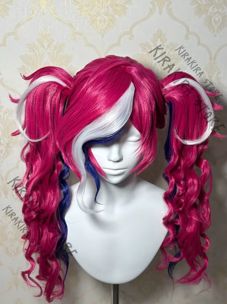 Hazbin Hotel Velvette 스타일링 헤어피 - Cosplay Anime Expo 리뷰 및 가격