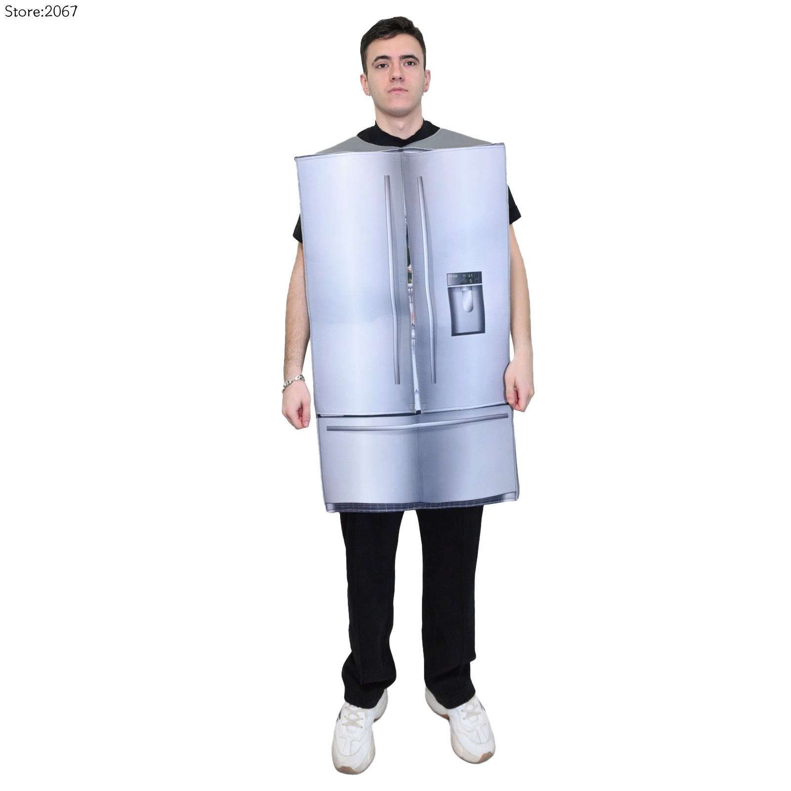 할로윈 코스튬 아이디어 스마트 냉장고 캐릭터 공연 의상 - Anime Cosplay Ideas Male 리뷰 및 가격
