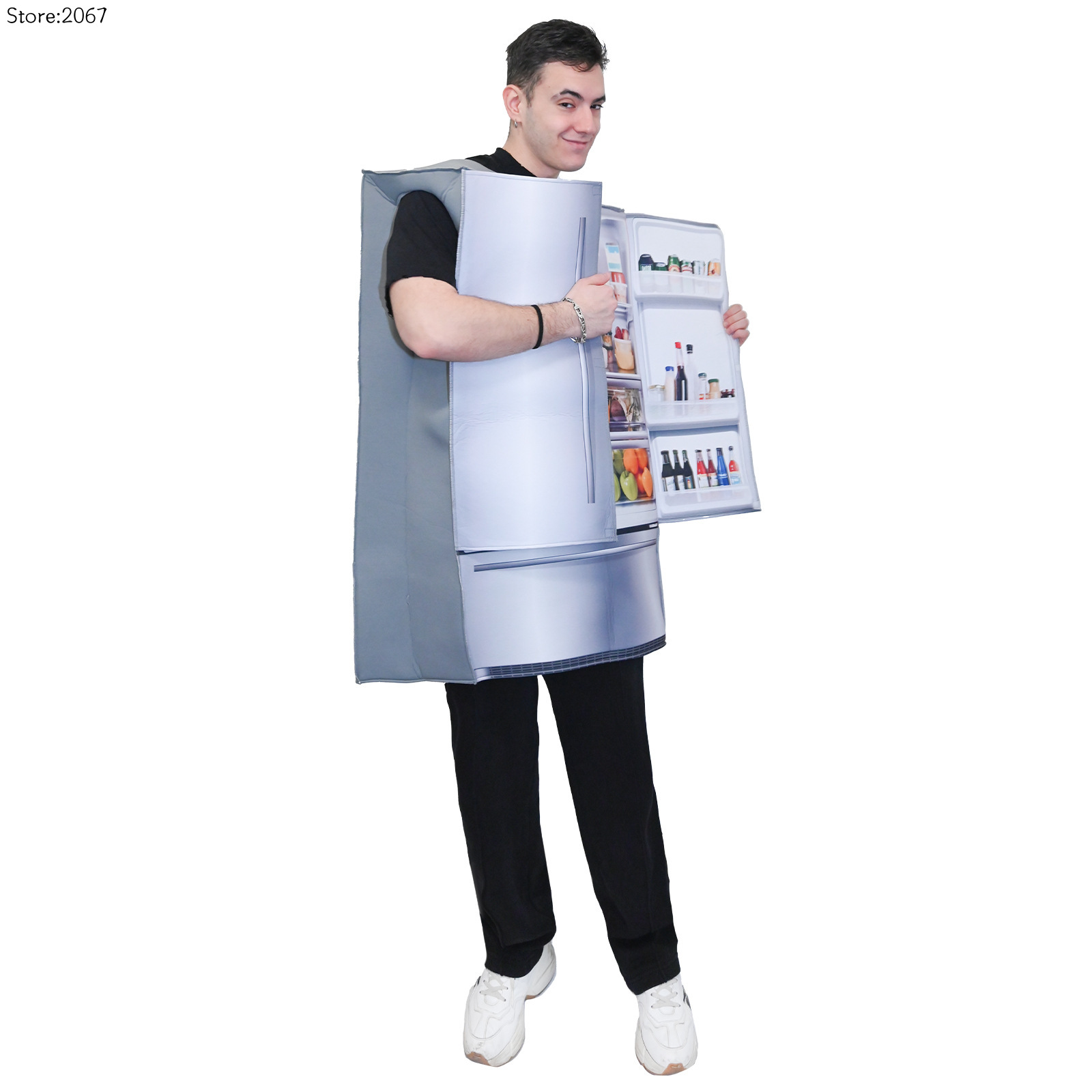할로윈 코스튬 아이디어 스마트 냉장고 캐릭터 공연 의상 - Anime Cosplay Ideas Male 리뷰 및 가격