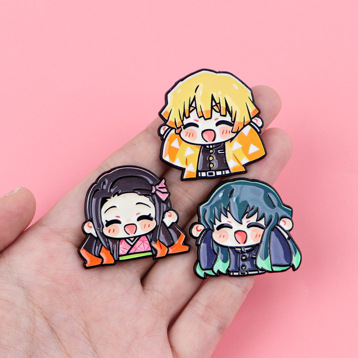 데몬 슬레이어 키메츠 노 야이바 합금 금속 브로치 배지 - Anime Cosplay Demon Slayer 리뷰 및 가격