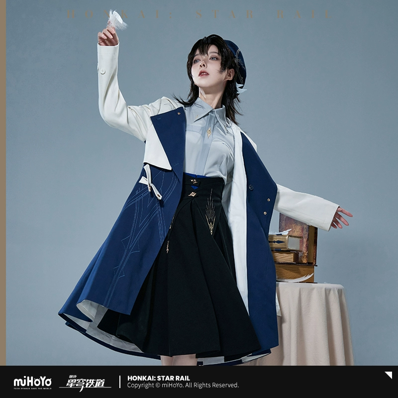공식 오리지널 선데이 오버코트 의류 혼카이 스타 레일  - Anime Cosplay Clothes 리뷰 및 가격