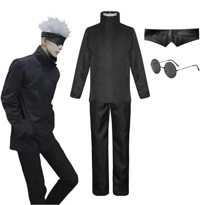 애니메이션 Jujutsu Satoru Gojo 코스프레 - Anime Cosplay Jujutsu 리뷰 및 가격