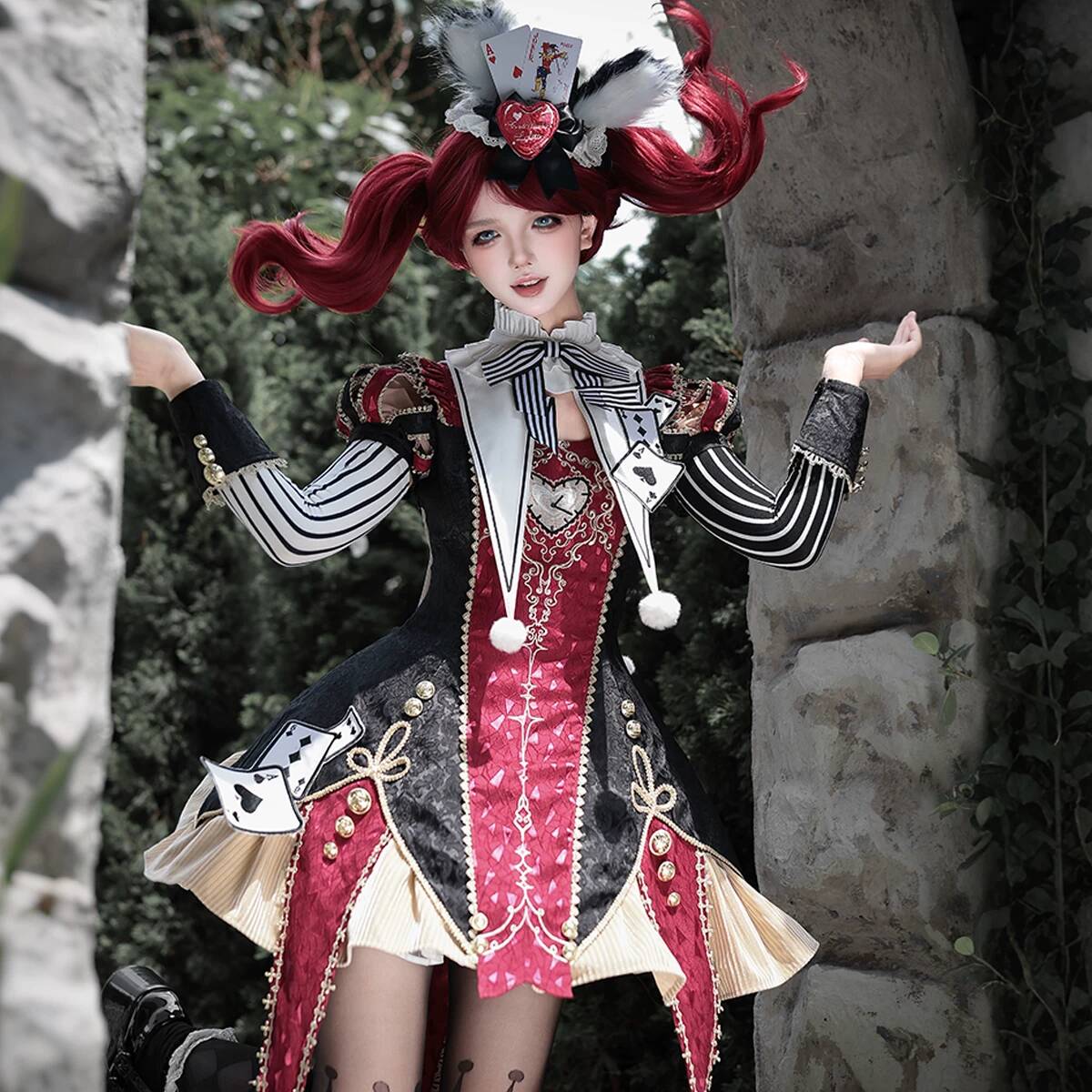 새로운 서커스 매니아크 나이트 로리타 드레스를 생각하는 - Anime Cosplay Lolita 리뷰 및 가격