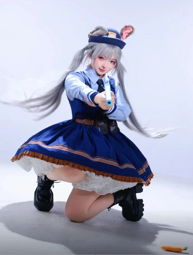 애니메이션 Zootopia Judy Fox 코스프레 드 - Cosplay Anime Expo 리뷰 및 가격